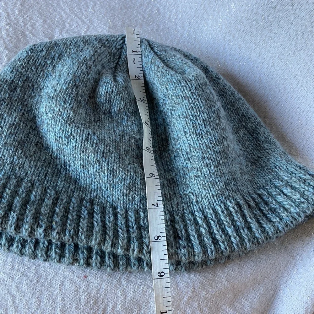 Eddie Bauer unisex knit outerwear grayish blue beanie